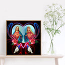 5D DIY Priest Full Round Drill Diamond Painting Mosaic Rhinestone Drawing Newly