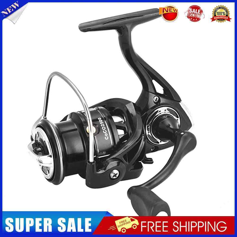 #A 5.2/1 Speed Ratio 13+1 Bearings Spinning Fishing Reel Metal Spool Fishing Tac