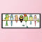 14CT Stamped Cross Stitch Kits DIY Happy Printed Needlework Decor (K765) Newly