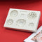 Drip Mold Silicone Mold 5 Cavity European Gem Chocolate Mould Turn Sugar