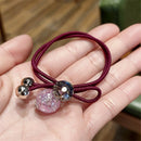 Gift High Elastic Acrylic Women Girl Candy Hair Tie Rope Hair Ring Hair Tie