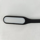 10pcs LED USB Night Light Desk Book Light Portable Lamp Bendable(Black)