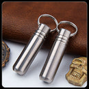 Alloy Moisture-proof Capsule Bottle EDC Tool Medicine Seal Waterproof Canister