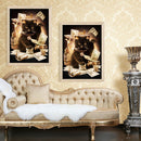 Full Drill Money Cat Tree 5D Diamond DIY Painting Craft Home Decor Newly