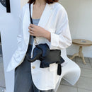 Women Fashion Elephant Solid Color Messenger Bag Casual Mini Purse Wristlet Bags
