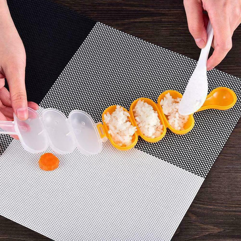 Rice Ball Mold Sushi Balls Maker Mould Spoon Kitchen Tool Cooking R3P4