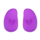 1 Pair Salon Hair Dye Silicone Ear Cover Barber Shop Anti Staining(Purple) Newly