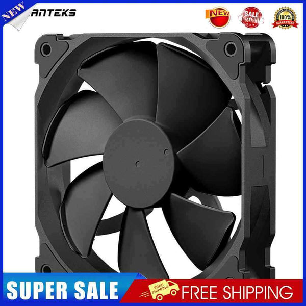 Phanteks 4 Pin PC Case 14cm Cooling Fan Silent PWM Cooler Radiator (Black)