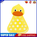 Kids Toys Storage Bag Cartoon Bathroom Suction Cup Hanging Bags (Duck)