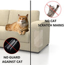 #A Plastic Transparent Cat Scratch Stickers With Pin for Protecting Furniture