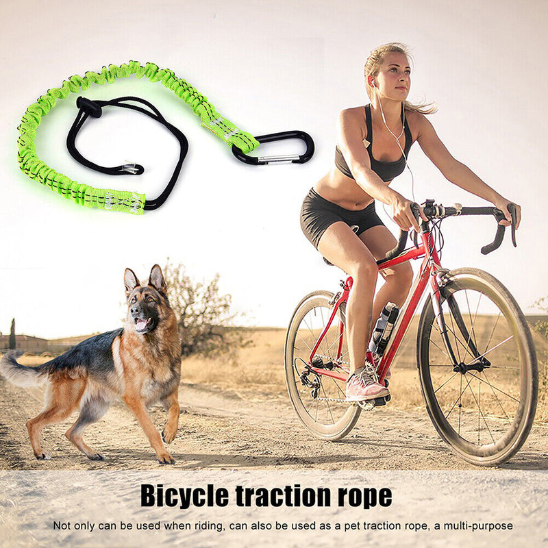 #A Bicycle Elastic Traction Rope Towing Rope Outdoor Safety Bungee Cord Equipmen