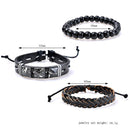 Multi-Layer Handmade PU Retro Braided Bracelet Jewelry for Men Women(7)