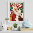 Santa Claus 5D DIY Diamond Painting Kits Full Round Drill Wall Decoration Kuns