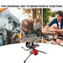 Outdoor Gas Stove Camping Cookware Backpacking Kit Gas Stove for BBQ Survival