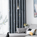 Sunflower Curtain Tulle Voile Modern Printed Floral Window Blind Screening Sheer