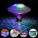 Unterwasser-Whirlpool-RGB-bunte LED-Schwimmbad-Licht-faule Spa-Disco-Lampe.