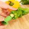 Fruit Vegetable Seed Remover Pepper Chilli Cutter Core Slicer Tool (Green)