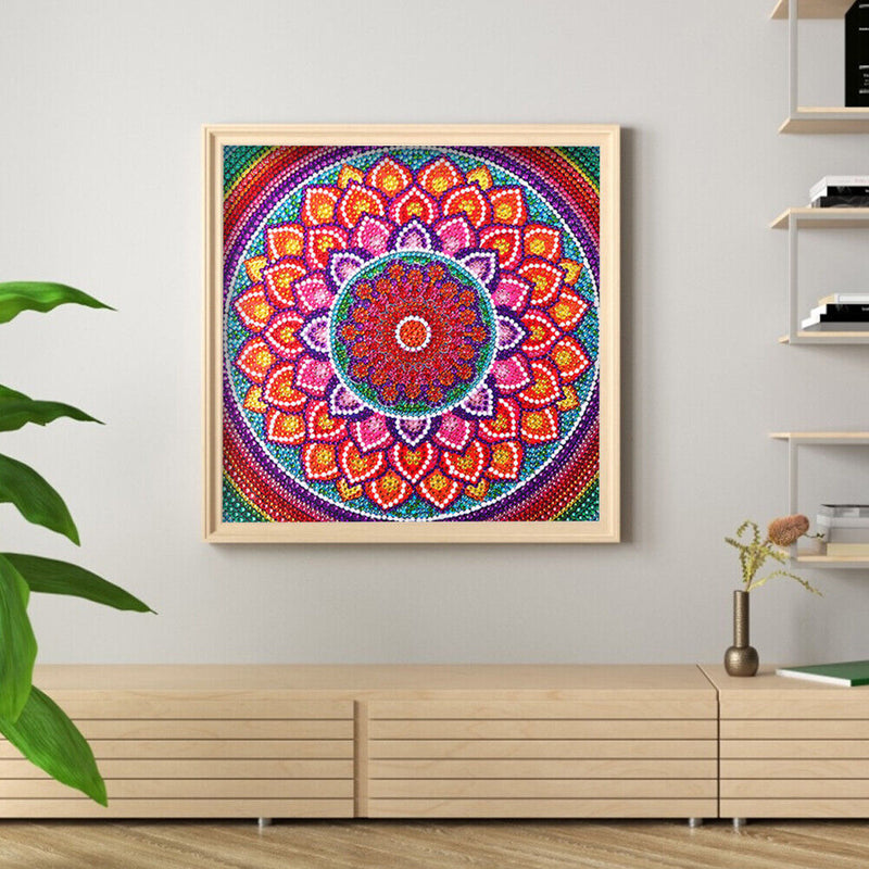Special Shaped Crystal Full Drill Mandala Abstract Diamond Painting(KA138) Newly
