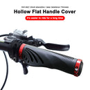 Mountain Bike Handlebar Grips Cover Aluminum with Locking Bicycle Grip Sleeve
