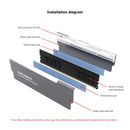 COOLMOON CR-D134S ARGB RAM Heatsink Heat Spreader Cooler for Desktop (Grey)