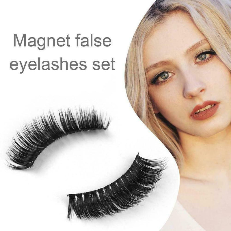 10 Pairs Eyelashes Tweezer Long Lashes Set Waterproof Popular Eyeliner I3V0