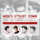 Curly Hair Salon Styling Tool Men's Hair Comb Wide Tooth Comb Hair Fork Brush