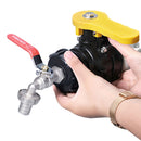 Replacement Water Pipe Tap Hose Fitting S60X6 to 3/4" For IBC Adapter