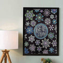 5D DIY Special Shaped Diamond Painting Snowflake Cross Stitch Craft Kit Wall Art