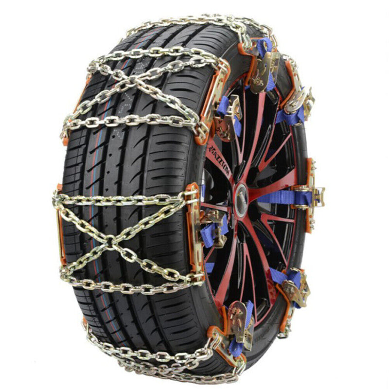 Universal Manganese Steel Car Auto Tire Traction Chain for Winter Snow Ice
