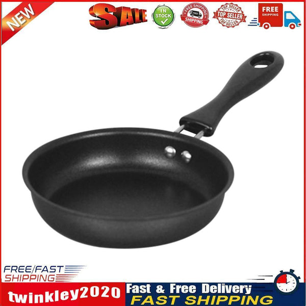 12cm Mini Egg Frying Pan Non-Stick Omelette Breakfast Flat Bottom Pan Newly