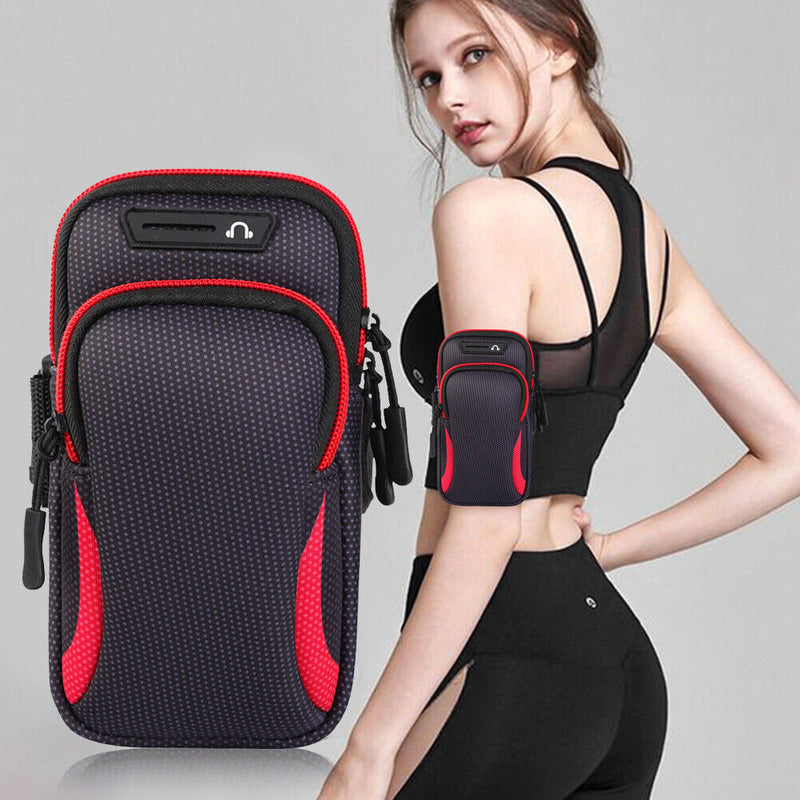 Waterproof Sports Arm Bag Armband Phone Case Women Men Running Fitness Pouch