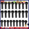TR413 Snap-in Rubber Tubeless Tire Valve Stems for Car Motorcycle (25pcs)