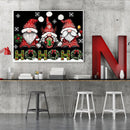Christmas Gnomes Oil Paint By Numbers Kits Coloring Drawing for Adults Chil