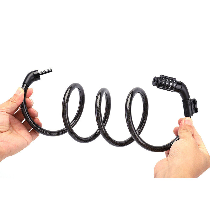 Anti-theft Bike Lock Combination Number Steel Cable Lock for M365 PRO 2
