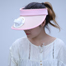 #A Summer Sun Visor Hat Sun Protection Sunscreen Hat Fishing Hat for Women Men K