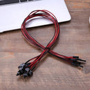 10pcs Host switch line Restarting power line AXT computer chassis power cor
