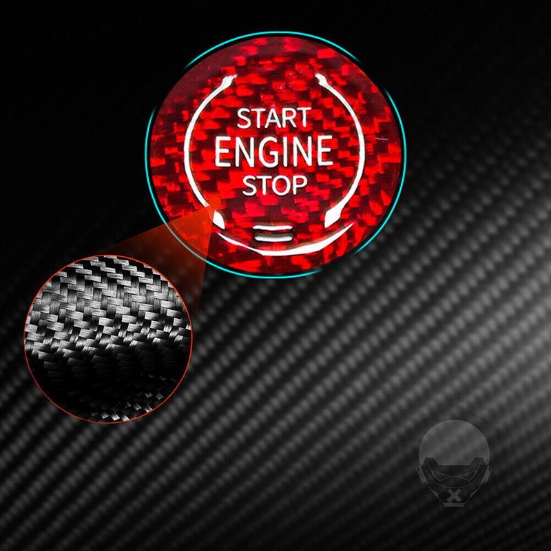 Engine Start Stop Ignition Key Ring Cover for Chevrolet Corvette C8 2020 2022