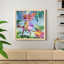 5D Rhinestone Pictures DIY Elf Fairy Full Round Drill Diamond Painting Craft Kit