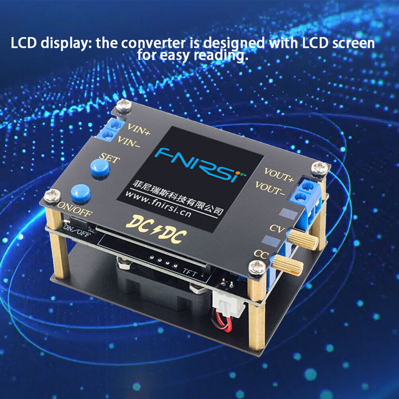 DC CC CV Automatic Boost Buck Converter Adjustable Regulated Power Supply Module