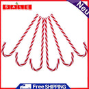 6pcs Candy Crutches Christmas Tree Decoration DIY Hanging Drops Jewelry