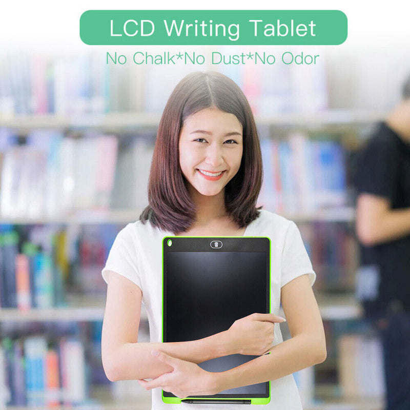 12 inch Digital LCD Writing Tablet Electronic Drawing Pads Board (Green)