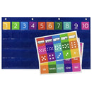 Hanging Bag Preschool Chart Board Schedule Pocket Chart Kids Calendar Education