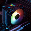 JONSBO FR-925 ARGB PWM Temperature Control Radiator CPU PC Case Heat Cooling Fan