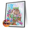 5D DIY Rabbit Partial Special Shape Drill Diamond Painting Picture (YX305) Newly