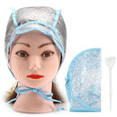 Hook Brush Frosting Tipping Cover Hair Coloring Hat Hair Dying Cap Dye Cap