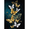 5D DIY diamond Painting Rose Flower Embroidery Diamonds Wall Stickers Decor