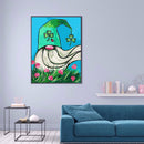 40x50cm DIY Gnome Oil Paint By Numbers Picture Home Living Room Wall Decorati