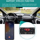 2 X 60W Stereo USB TF FM Radio Module Handsfree Bluetooth-compatible 5.0 for Car