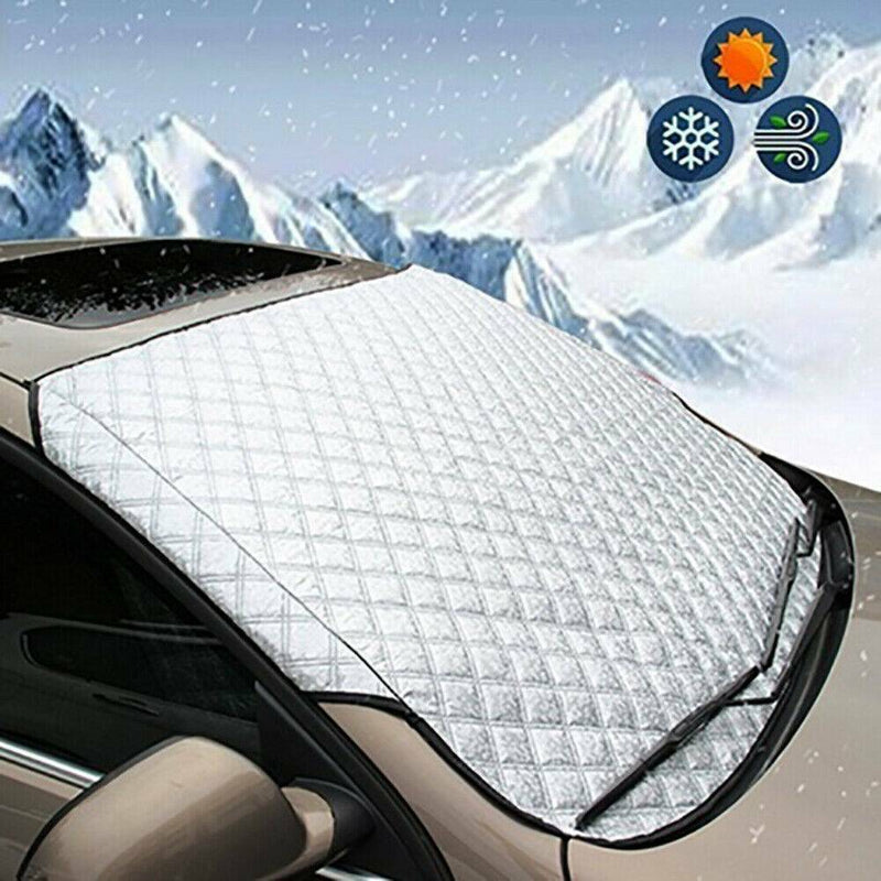 Car Magnetic Windshield Cover Winter Ice Frost Guard Sunshade Protector X8H5