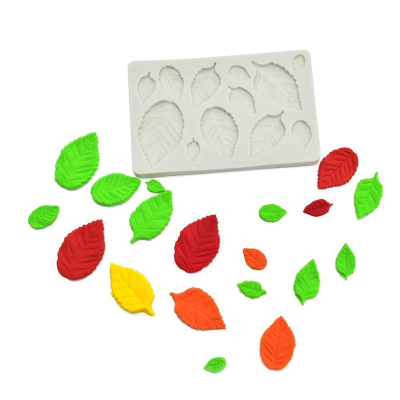 Rose Leaf Silicone Cake Mold Chocolate Bread Fondant Sugarcraft Clay Molds?